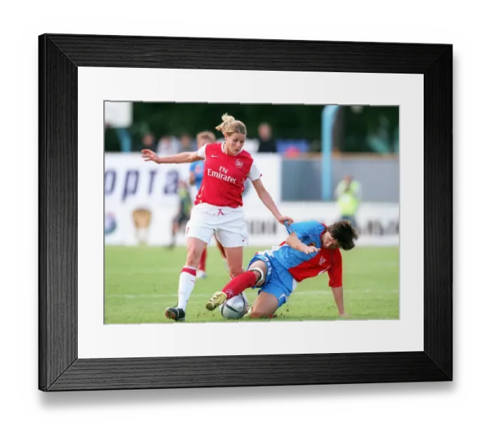 Framed Print : Kelly Smith (Arsenal) Natalaia Barbashina (Rossiyanka) Framed Print : Kelly Smith (Arsenal) Natalaia Barbashina (Rossiyanka)