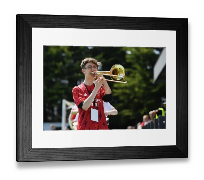 Framed Print : Arsenal Women vs Aston Villa: FA Women's Super League Showdown at Meadow Park (2022-23) - Title: Intense Rivalry in Full Swing