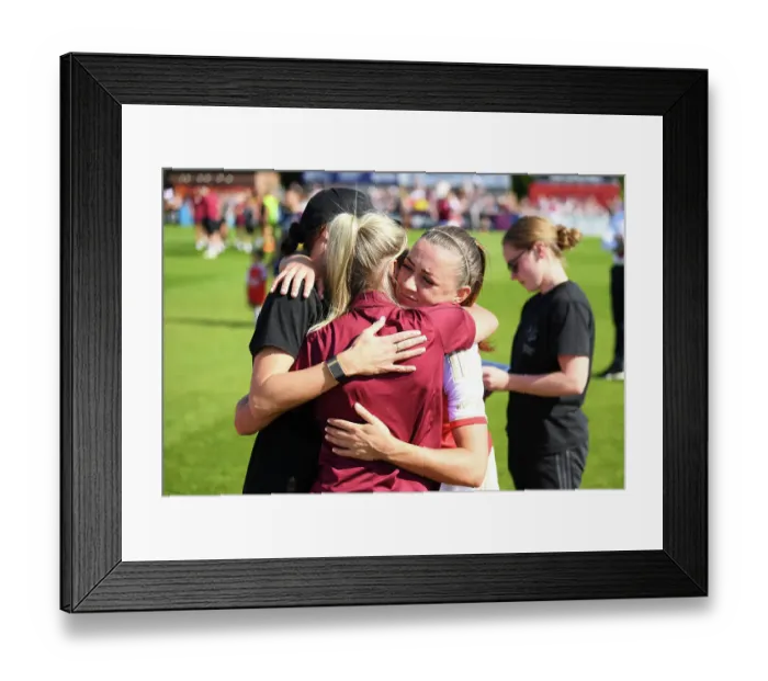 Framed Print : Arsenal Women vs Aston Villa: FA Women's Super League Showdown at Meadow Park (2022-23) - Title: Intense Rivalry in FA Women's Super League: Arsenal Women vs Aston Villa at Meadow Park Framed Print : Arsenal Women vs Aston Villa: FA Women's Super League Showdown at Meadow Park (2022-23) - Title: Intense Rivalry in FA Women's Super League: Arsenal Women vs Aston Villa at Meadow Park