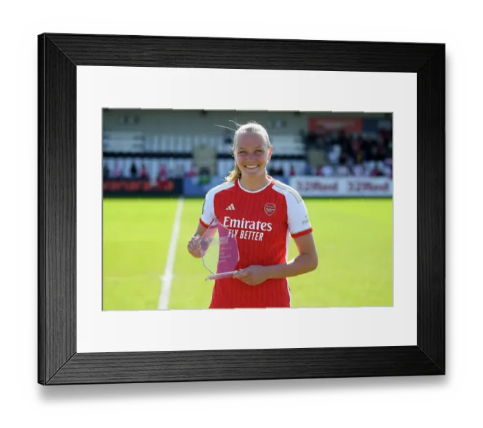 Framed Print : Arsenal's Frida Maanum Named Supporters Club Player of the Season Framed Print : Arsenal's Frida Maanum Named Supporters Club Player of the Season
