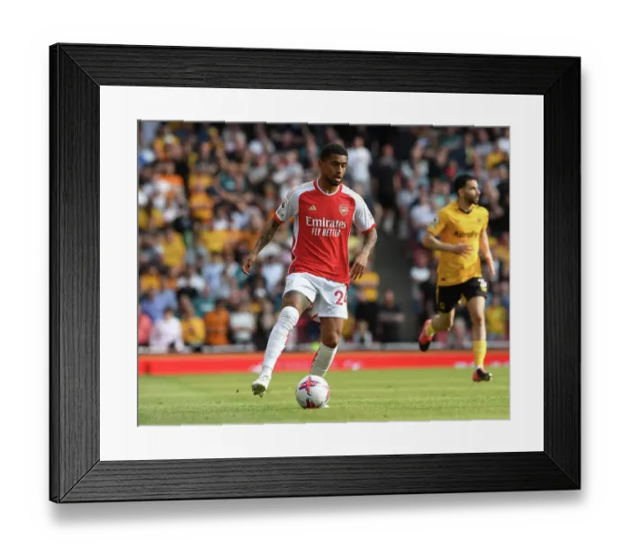Framed Print : Arsenal's Reiss Nelson Goes Head-to-Head with Wolverhampton Wanderers in Thrilling 2022-23 Premier League Clash Framed Print : Arsenal's Reiss Nelson Goes Head-to-Head with Wolverhampton Wanderers in Thrilling 2022-23 Premier League Clash