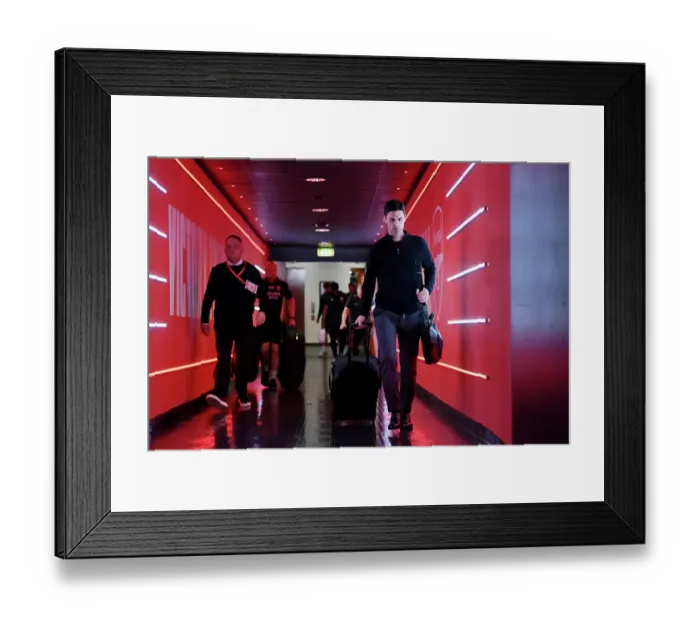 Framed Print : Arsenal's Mikel Arteta Arrives at Emirates Stadium Ahead of Arsenal v Wolverhampton Wanderers (2022-23) Framed Print : Arsenal's Mikel Arteta Arrives at Emirates Stadium Ahead of Arsenal v Wolverhampton Wanderers (2022-23)