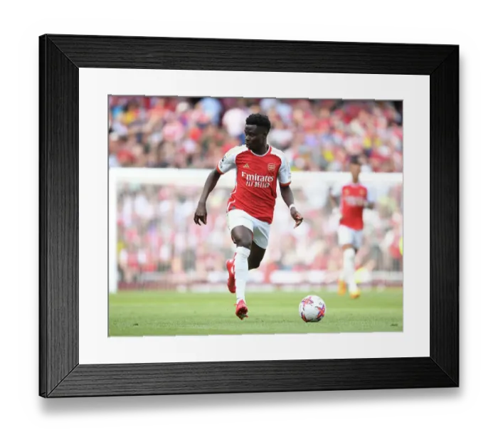 Framed Print : Arsenal's Bukayo Saka in Action: Arsenal vs. Wolverhampton Wanderers, 2022-23 Premier League Framed Print : Arsenal's Bukayo Saka in Action: Arsenal vs. Wolverhampton Wanderers, 2022-23 Premier League