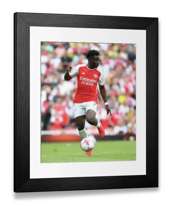 Framed Print : Arsenal's Bukayo Saka in Action: Arsenal vs. Wolverhampton Wanderers, 2022-23 Premier League Framed Print : Arsenal's Bukayo Saka in Action: Arsenal vs. Wolverhampton Wanderers, 2022-23 Premier League