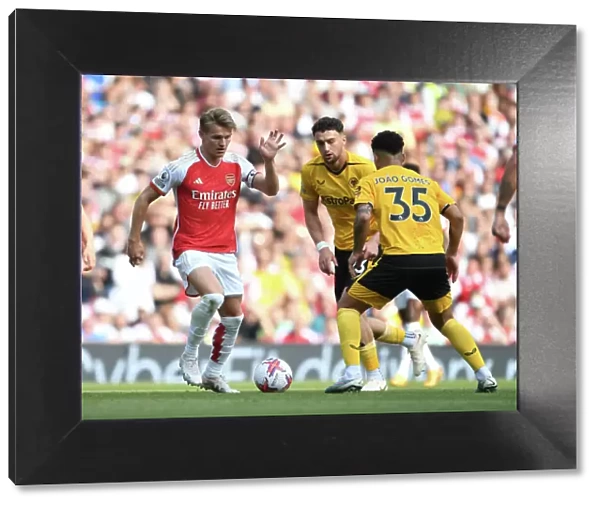 Martin Odegaard's Brilliant Performance: Arsenal Triumphs Over Wolverhampton Wanderers (2022-23)