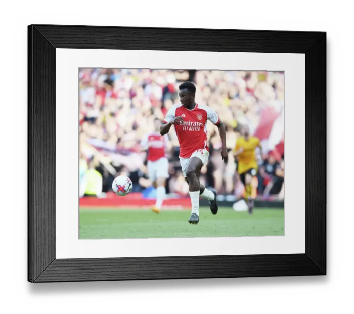 Framed Print : Arsenal's Eddie Nketiah in Action: Arsenal vs. Wolverhampton Wanderers, Premier League 2022-23 Framed Print : Arsenal's Eddie Nketiah in Action: Arsenal vs. Wolverhampton Wanderers, Premier League 2022-23