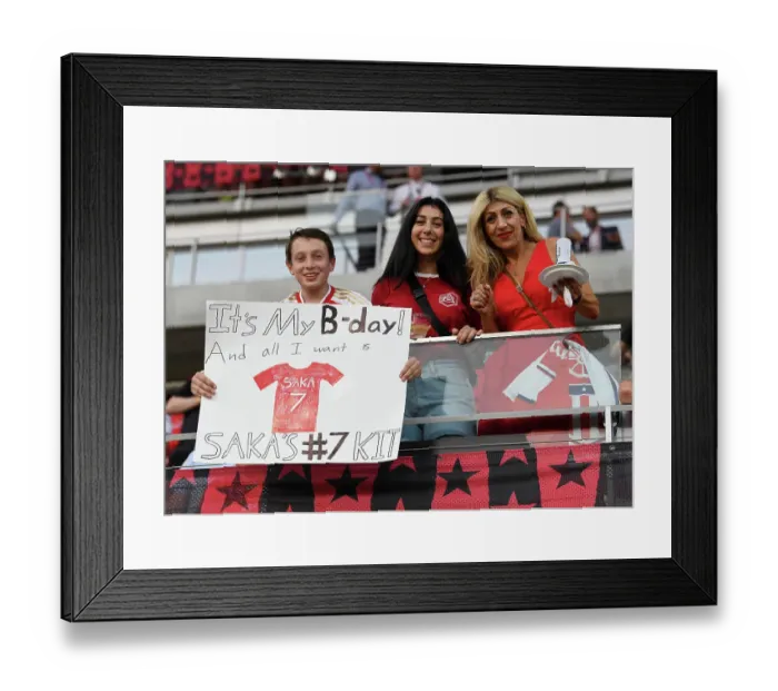 Framed Print : Arsenal FC Fans Unified Presence at the 2023 MLS All-Star Game in Washington D.C Framed Print : Arsenal FC Fans Unified Presence at the 2023 MLS All-Star Game in Washington D.C