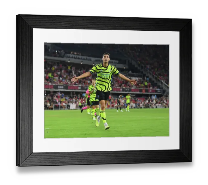 Framed Print : Arsenal FC Crushes MLS All-Stars: Kai Havertz Scores Record-Breaking 5 Goals Framed Print : Arsenal FC Crushes MLS All-Stars: Kai Havertz Scores Record-Breaking 5 Goals