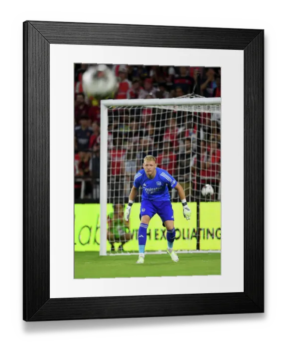 Framed Print : WASHINGTON, DC - JULY 19: Aaron Ramsdale of Arsenal looks on during the MLS All-Star Game between Arsenal FC Framed Print : WASHINGTON, DC - JULY 19: Aaron Ramsdale of Arsenal looks on during the MLS All-Star Game between Arsenal FC
