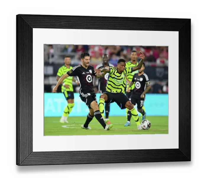 Framed Print : Arsenal FC vs MLS All-Stars: 2023 MLS All-Star Game Showdown Framed Print : Arsenal FC vs MLS All-Stars: 2023 MLS All-Star Game Showdown