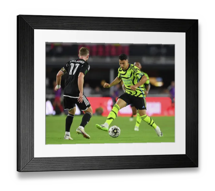 Framed Print : Arsenal FC vs MLS All-Stars: 2023 MLS All-Star Game Framed Print : Arsenal FC vs MLS All-Stars: 2023 MLS All-Star Game