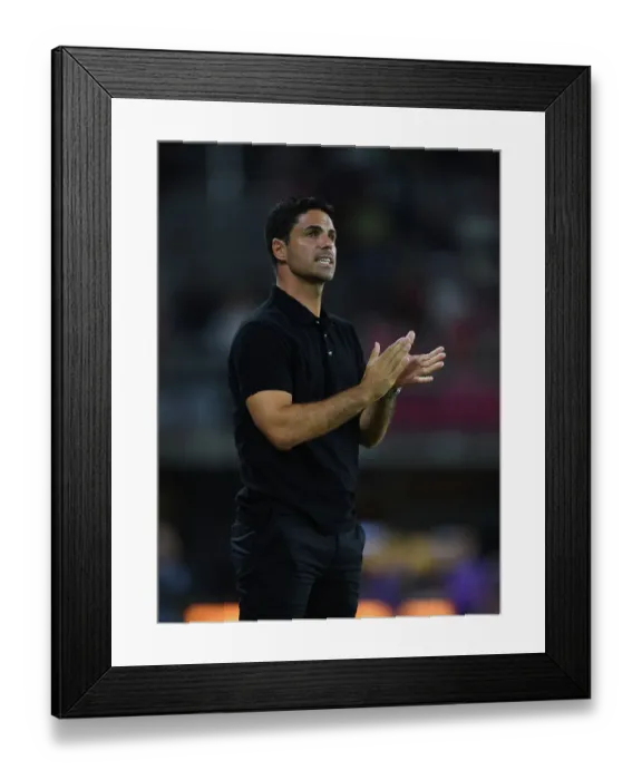Framed Print : Mikel Arteta at the 2023 MLS All-Star Game: Arsenal FC vs MLS All-Stars Framed Print : Mikel Arteta at the 2023 MLS All-Star Game: Arsenal FC vs MLS All-Stars
