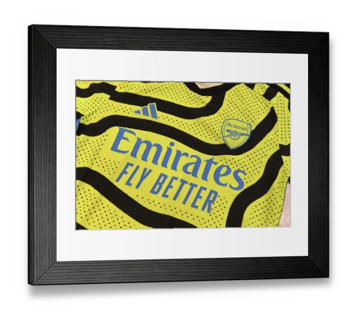 Framed Print : Arsenal FC vs Manchester United: Pre-Season Clash at MetLife Stadium, 2023