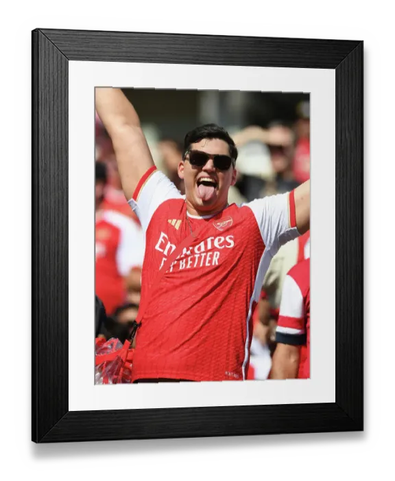 Framed Print : Arsenal Fans Unite: Pre-Season Showdown Against Manchester United at MetLife Stadium (2023) Framed Print : Arsenal Fans Unite: Pre-Season Showdown Against Manchester United at MetLife Stadium (2023)