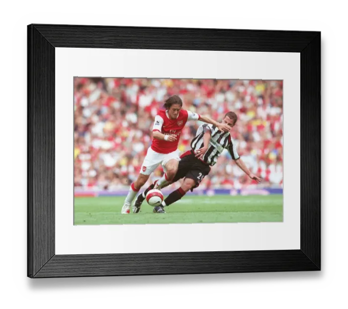 Framed Print : Arsenal's Rosicky Stars in 3-0 FA Premier League Win vs Sheffield United