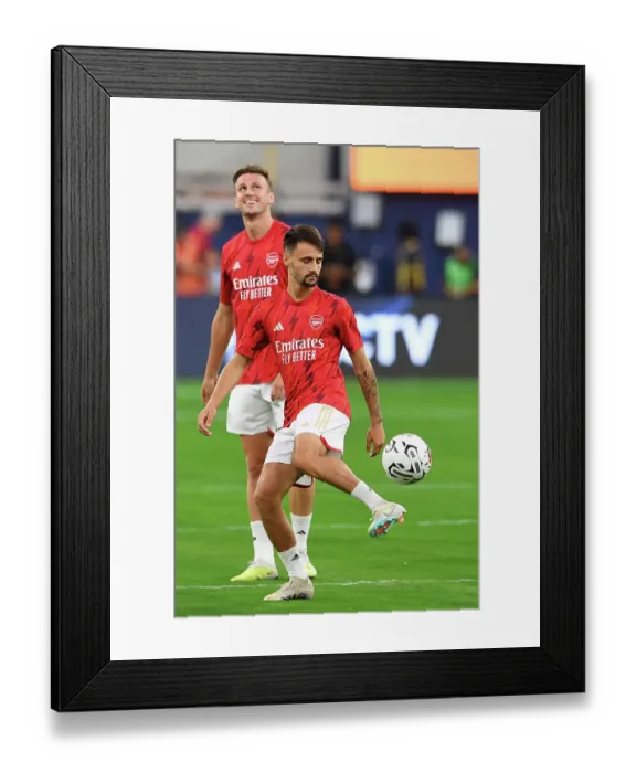 Framed Print : Arsenal vs. FC Barcelona: Pre-Season Clash at SoFi Stadium (2023) Framed Print : Arsenal vs. FC Barcelona: Pre-Season Clash at SoFi Stadium (2023)