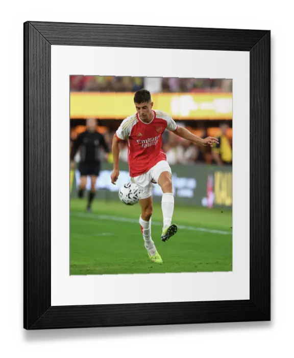 Framed Print : Arsenal vs. FC Barcelona: Pre-Season Clash at SoFi Stadium (2023)