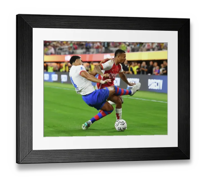 Framed Print : Clash in California: Arsenal vs. FC Barcelona - Pre-Season Battle at SoFi Stadium, 2023 Framed Print : Clash in California: Arsenal vs. FC Barcelona - Pre-Season Battle at SoFi Stadium, 2023