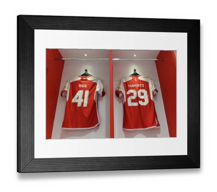Framed Print : Arsenal FC vs AS Monaco: Declan Rice and Kai Havertz Gear Up for Pre-Season Showdown at Emirates Stadium Framed Print : Arsenal FC vs AS Monaco: Declan Rice and Kai Havertz Gear Up for Pre-Season Showdown at Emirates Stadium