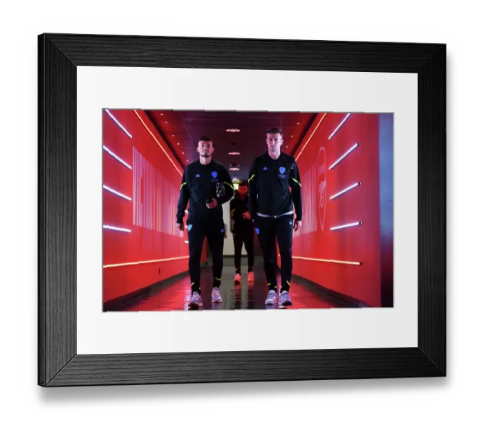 Framed Print : Arsenal FC: Pre-Season Encounter with AS Monaco at Emirates Stadium (2023-24)