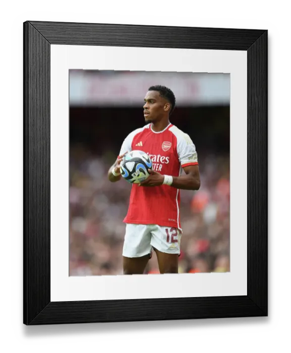 Framed Print : Arsenal's Jurrien Timber Stars in Emirates Cup 2023-24: Arsenal vs AS Monaco Framed Print : Arsenal's Jurrien Timber Stars in Emirates Cup 2023-24: Arsenal vs AS Monaco