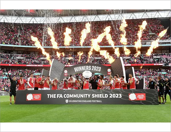 Arsenal Claims Glory: 2023-24 Community Shield Victory over Manchester City