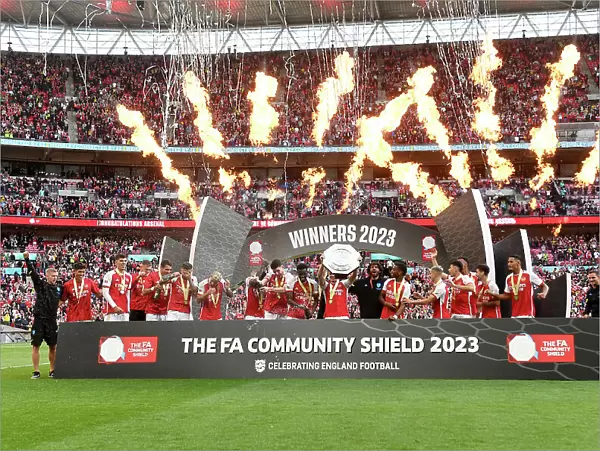 Arsenal Claims Glory: 2023-24 Community Shield Victory over Manchester City