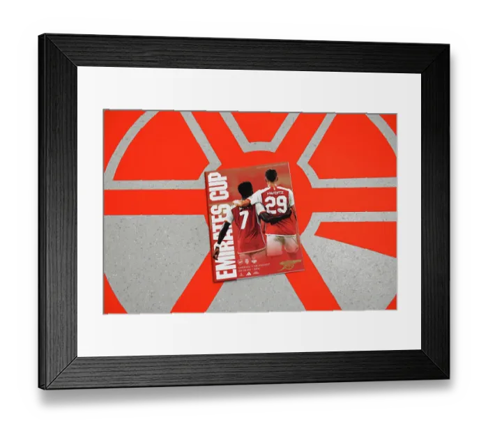 Framed Print : Arsenal vs AS Monaco: 2023-24 Pre-Season Match at Emirates Stadium