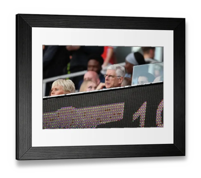 Framed Print : Arsene Wenger Watches from the Stands: Arsenal FC vs AS Monaco, Emirates Cup 2023-24 Framed Print : Arsene Wenger Watches from the Stands: Arsenal FC vs AS Monaco, Emirates Cup 2023-24