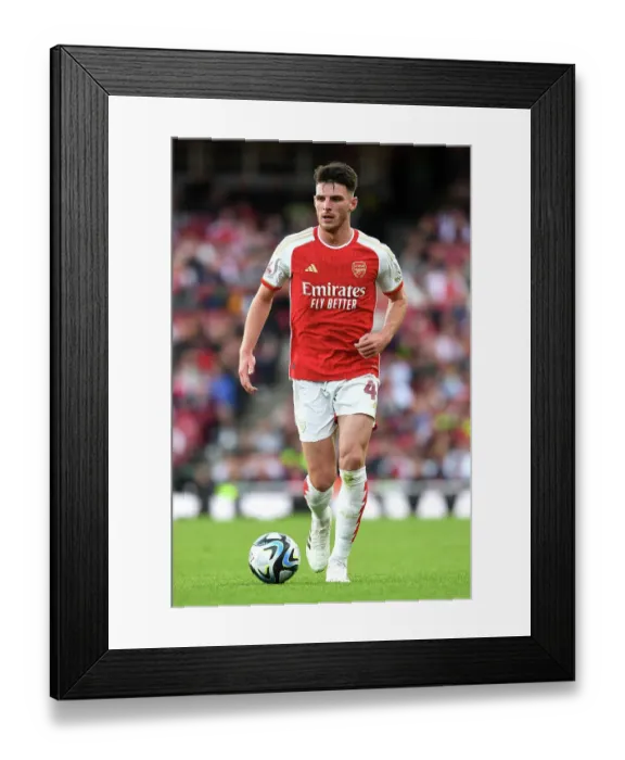 Framed Print : Declan Rice Shines: Arsenal's Dominant Performance Against AS Monaco in the Emirates Cup 2023-24 Framed Print : Declan Rice Shines: Arsenal's Dominant Performance Against AS Monaco in the Emirates Cup 2023-24