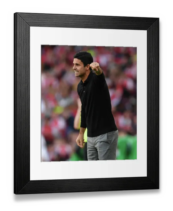 Framed Print : Arsenal vs AS Monaco: Mikel Arteta Faces Off in Emirates Cup Showdown (2023-24) Framed Print : Arsenal vs AS Monaco: Mikel Arteta Faces Off in Emirates Cup Showdown (2023-24)