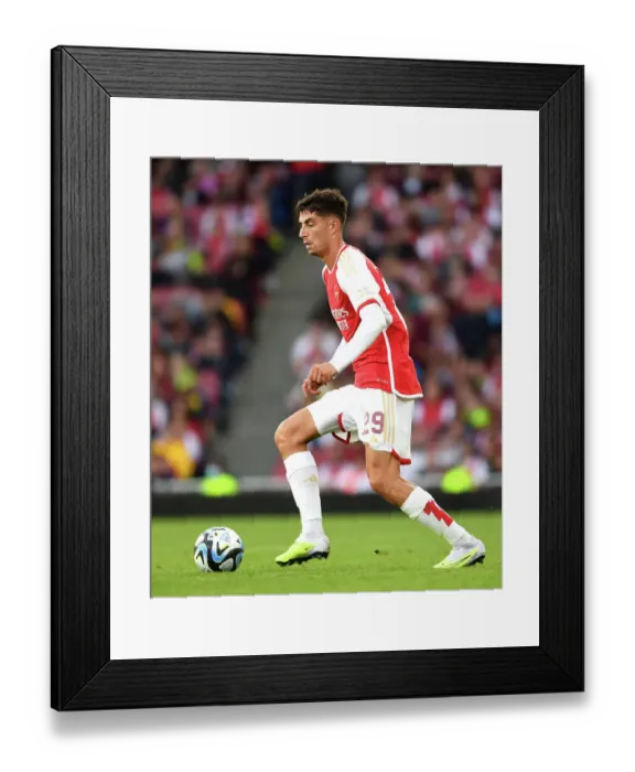 Framed Print : Arsenal vs AS Monaco: Emirates Cup Clash - Kai Havertz in Action (2023-24) Framed Print : Arsenal vs AS Monaco: Emirates Cup Clash - Kai Havertz in Action (2023-24)