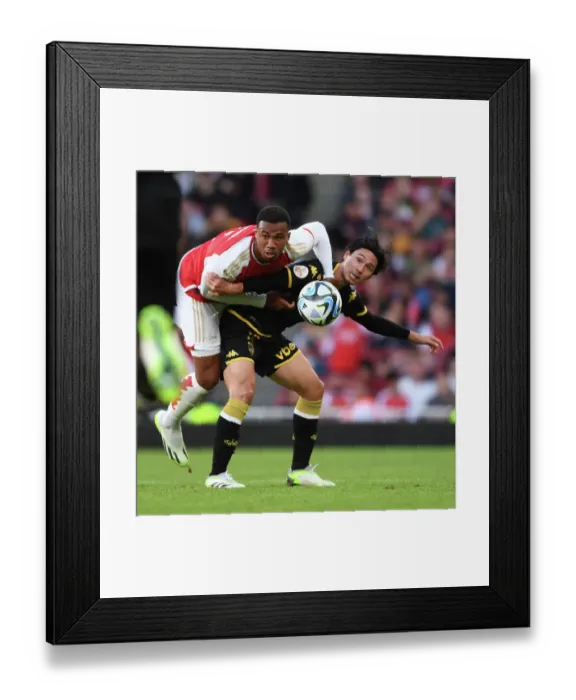Framed Print : Arsenal vs AS Monaco: Clash at Emirates Cup 2023-24