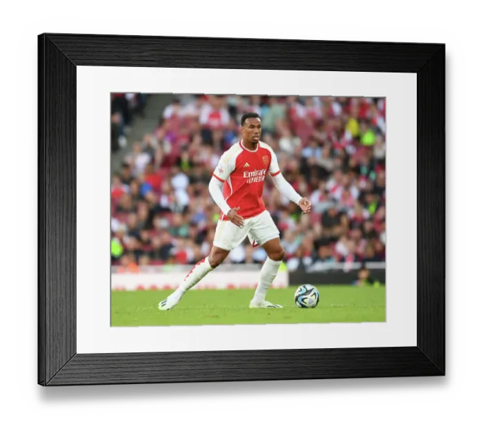 Framed Print : Arsenal vs AS Monaco: Emirates Cup Clash, 2023-24