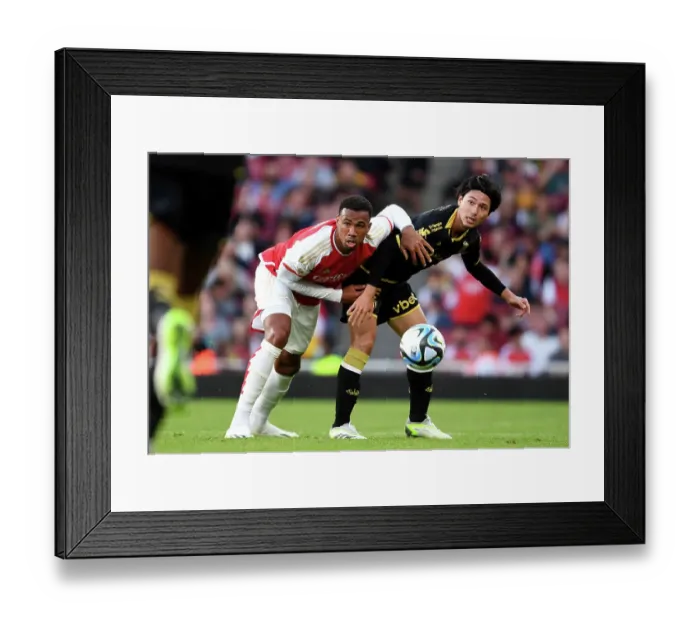 Framed Print : Arsenal vs AS Monaco: A Battle for Supremacy in the Emirates Cup Framed Print : Arsenal vs AS Monaco: A Battle for Supremacy in the Emirates Cup