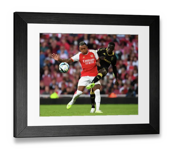 Framed Print : Arsenal vs AS Monaco: A Battle for Supremacy - Emirates Cup 2023 Framed Print : Arsenal vs AS Monaco: A Battle for Supremacy - Emirates Cup 2023