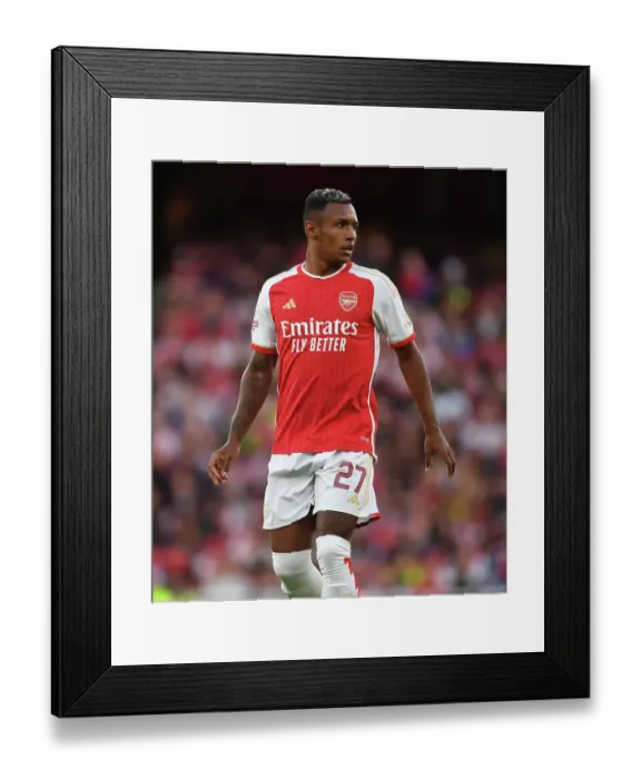 Framed Print : Arsenal's Marquinhos Faces AS Monaco in 2023-24 Emirates Cup Clash Framed Print : Arsenal's Marquinhos Faces AS Monaco in 2023-24 Emirates Cup Clash