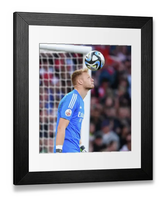 Framed Print : Arsenal's Aaron Ramsdale in Action: Arsenal vs AS Monaco, Emirates Cup 2023-24 Framed Print : Arsenal's Aaron Ramsdale in Action: Arsenal vs AS Monaco, Emirates Cup 2023-24