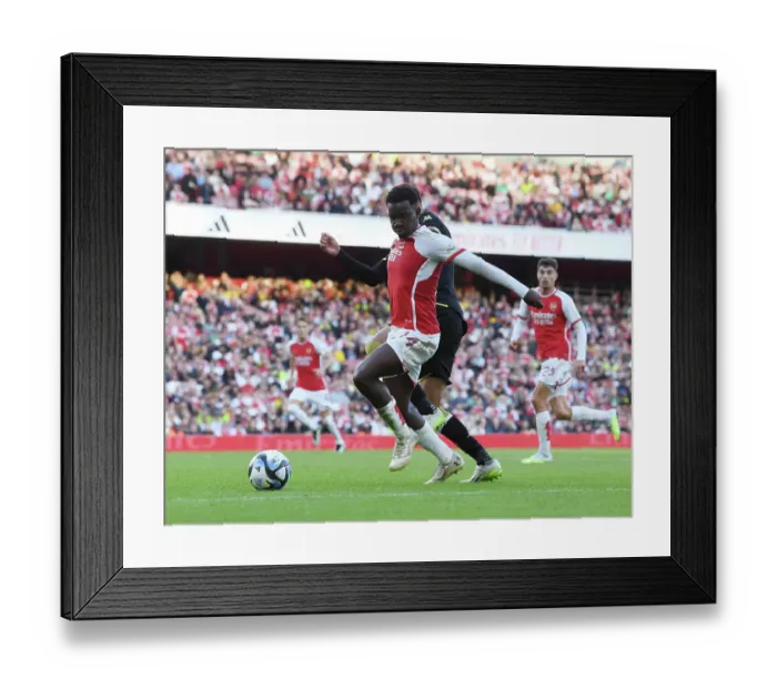 Framed Print : Arsenal's Eddie Nketiah Star Performance: Arsenal FC vs AS Monaco Emirates Cup Clash (2023-24) Framed Print : Arsenal's Eddie Nketiah Star Performance: Arsenal FC vs AS Monaco Emirates Cup Clash (2023-24)