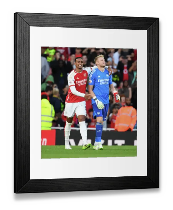 Framed Print : Arsenal vs AS Monaco: Emirates Cup Showdown 2023-24