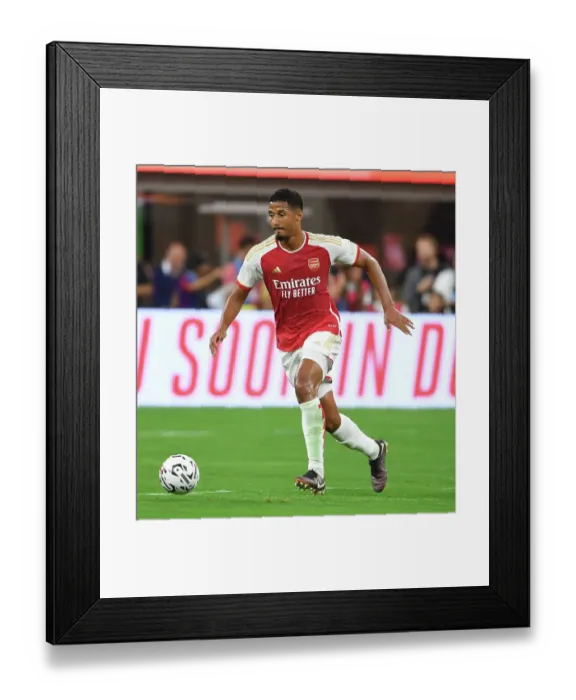 Framed Print : Arsenal vs. FC Barcelona: Pre-Season Clash at SoFi Stadium (2023)
