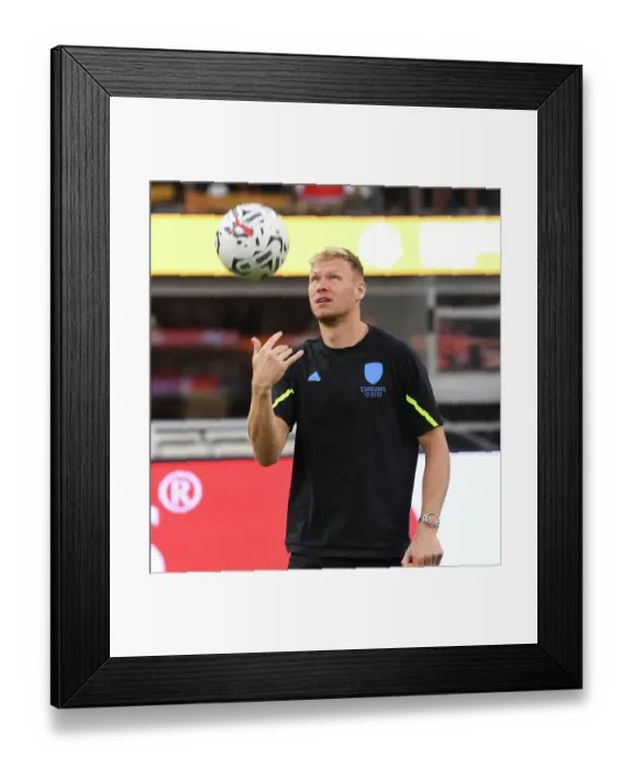 Framed Print : Arsenal FC vs. FC Barcelona: Pre-Season Clash at SoFi Stadium, 2023 Framed Print : Arsenal FC vs. FC Barcelona: Pre-Season Clash at SoFi Stadium, 2023