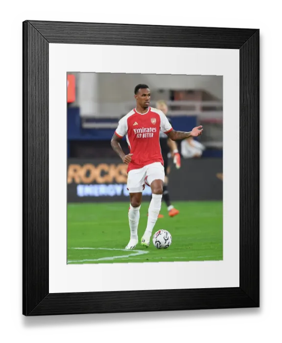 Framed Print : Arsenal vs. FC Barcelona: Pre-Season Clash at SoFi Stadium (2023)