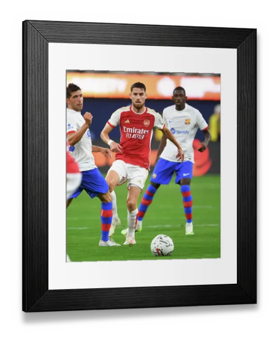 Framed Print : Arsenal vs. FC Barcelona: Pre-Season Clash at SoFi Stadium (2023)