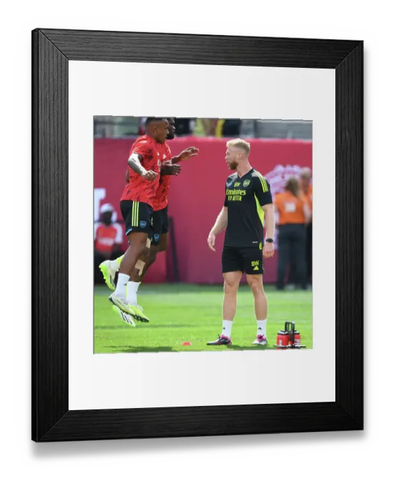 Framed Print : Arsenal vs Manchester United: Pre-Season Clash at MetLife Stadium, 2023 Framed Print : Arsenal vs Manchester United: Pre-Season Clash at MetLife Stadium, 2023