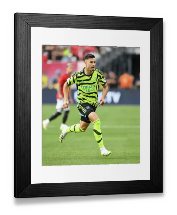 Framed Print : Arsenal vs Manchester United: Pre-Season Clash at MetLife Stadium (2023-24)