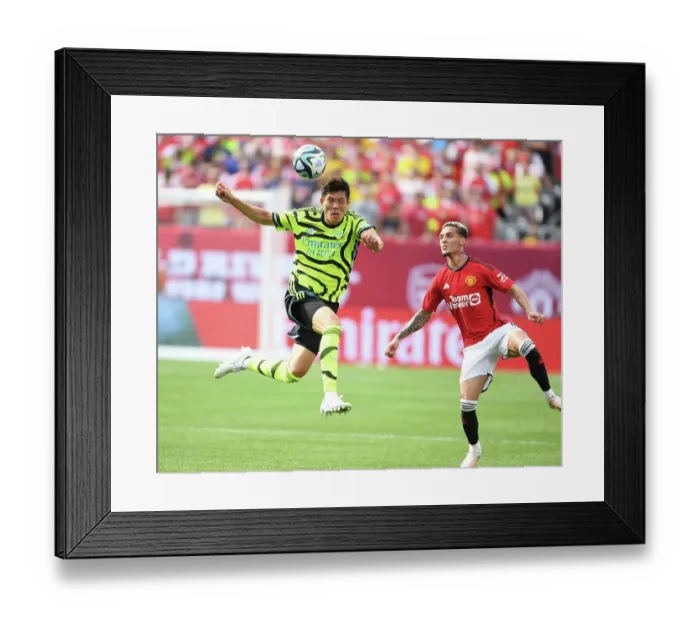 Framed Print : Arsenal vs Manchester United: Pre-Season Clash at MetLife Stadium (2023-24) Framed Print : Arsenal vs Manchester United: Pre-Season Clash at MetLife Stadium (2023-24)