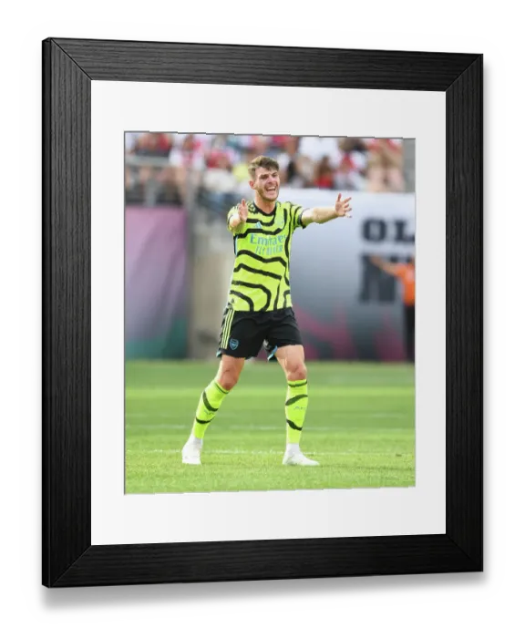 Framed Print : Arsenal vs Manchester United: Pre-Season Clash at MetLife Stadium (2023) Framed Print : Arsenal vs Manchester United: Pre-Season Clash at MetLife Stadium (2023)