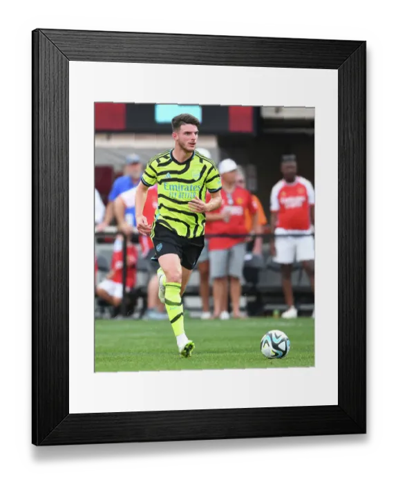 Framed Print : Arsenal vs Manchester United: Pre-Season Clash at MetLife Stadium (2023)