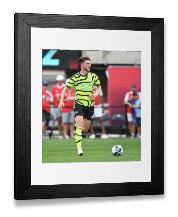 Framed Print : Arsenal vs Manchester United: Pre-Season Clash at MetLife Stadium (2023)